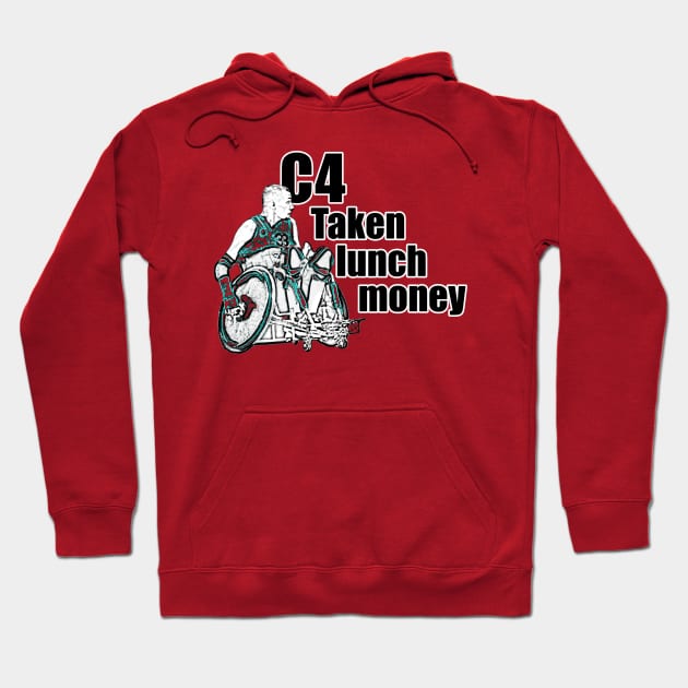 c4-taken-lunch-money Hoodie by Boy without Legs